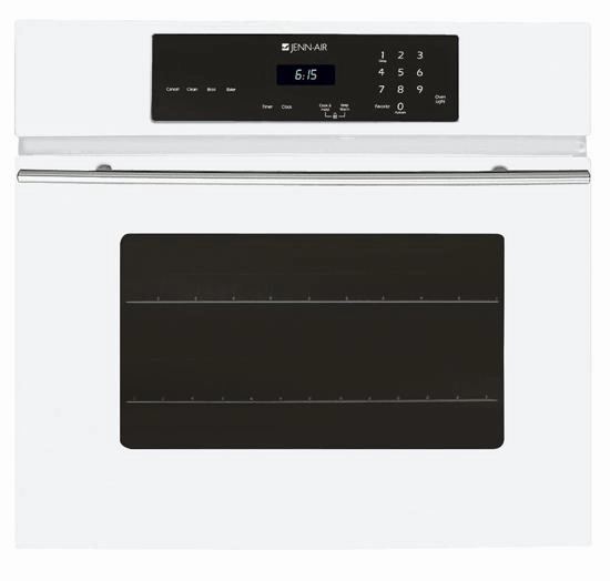 Jennair JJW8330DDW 30" Electric Single Built-In Oven Wall Ovens convection wall oven with steam assist