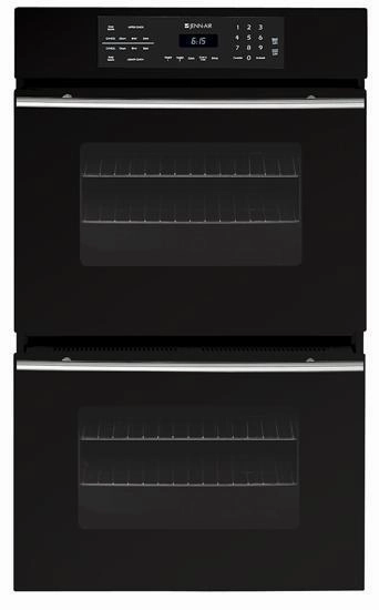 Jennair JJW8430DDB 30" Electric Double Built-In Oven Wall Ovens convection wall oven with steam assist
