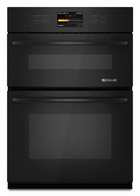 Jennair JMW3430WB Black Jenn-Air Combination Oven With V2&#8482; Vertical Dual-Fan Convection System, 30" Wall Ovens convection wall oven with steam assist