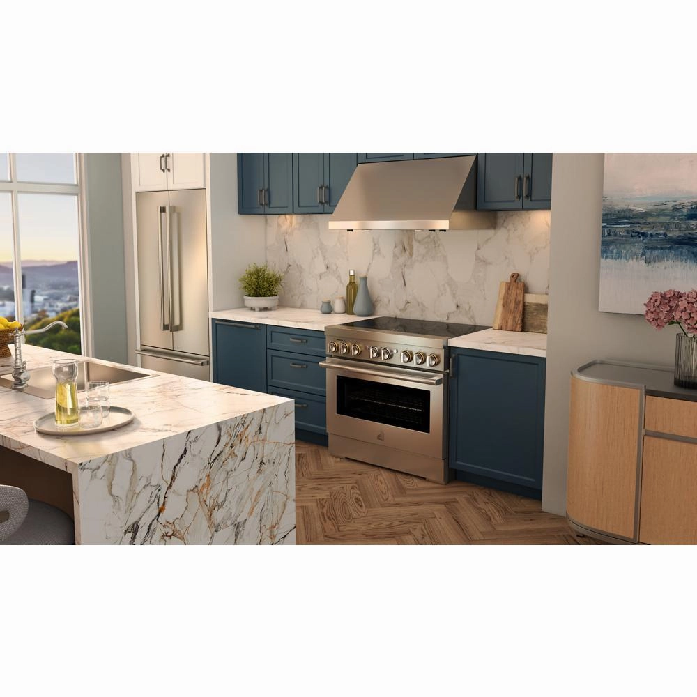 Jennair JPIFC736RL Rise&#8482; 36" Induction Professional-Style Range