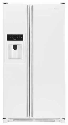 Jennair JSD2695KGW Full-Depth Side-By-Side Refrigerator With Dispenser Freestanding Refrigerators freestanding fridge freezer combo
