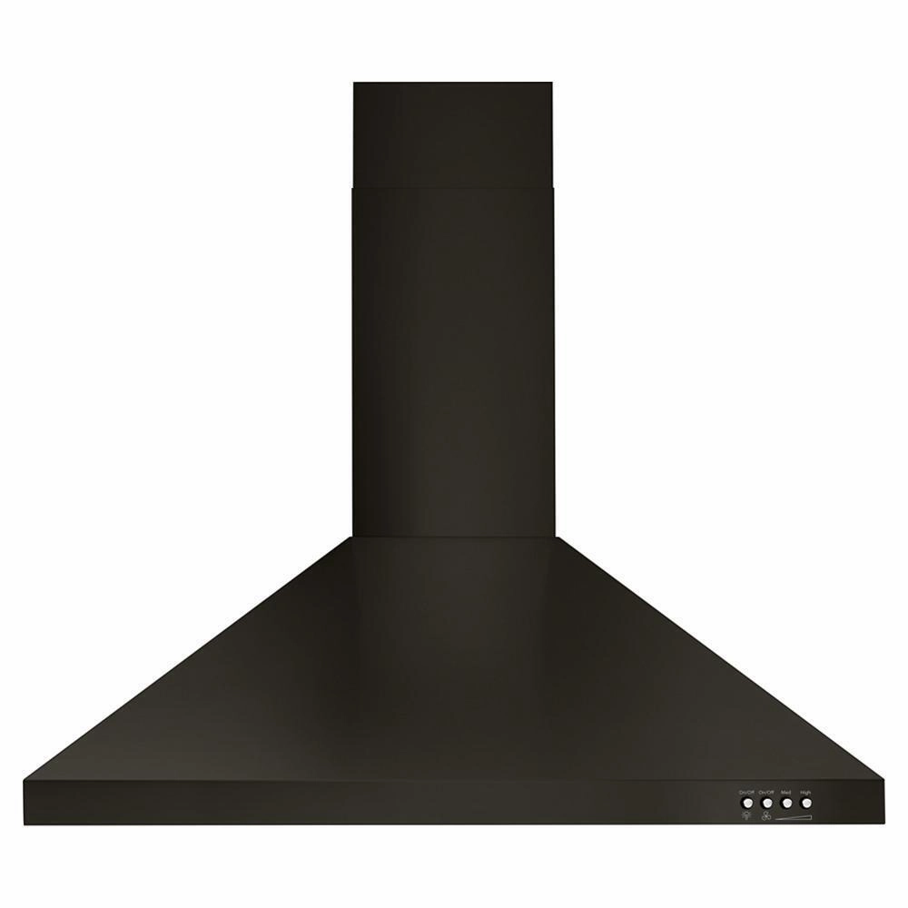 Jennair WVW53UC0HV 30" Contemporary Black Stainless Wall Mount Range Hood Ventilation Range Hoods high suction kitchen exhaust hood
