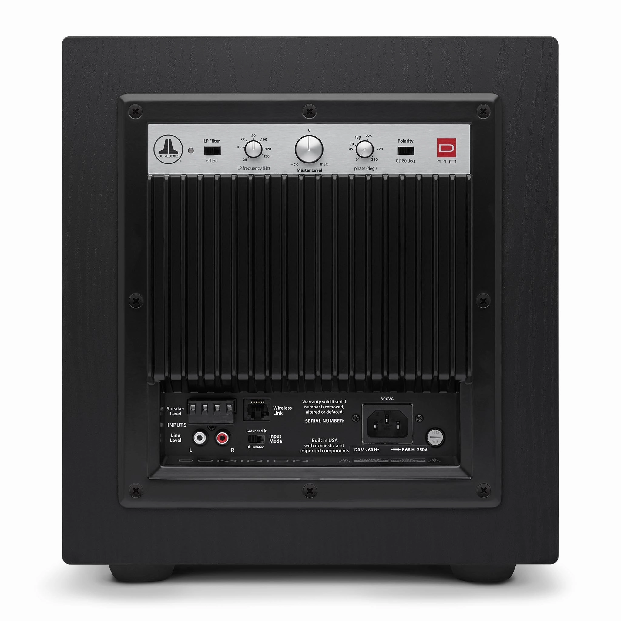 JL Audio Dominion d110 10" Subwoofer