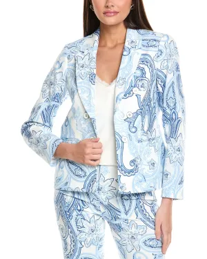 Jones New York Faux Double-Breasted Jacket