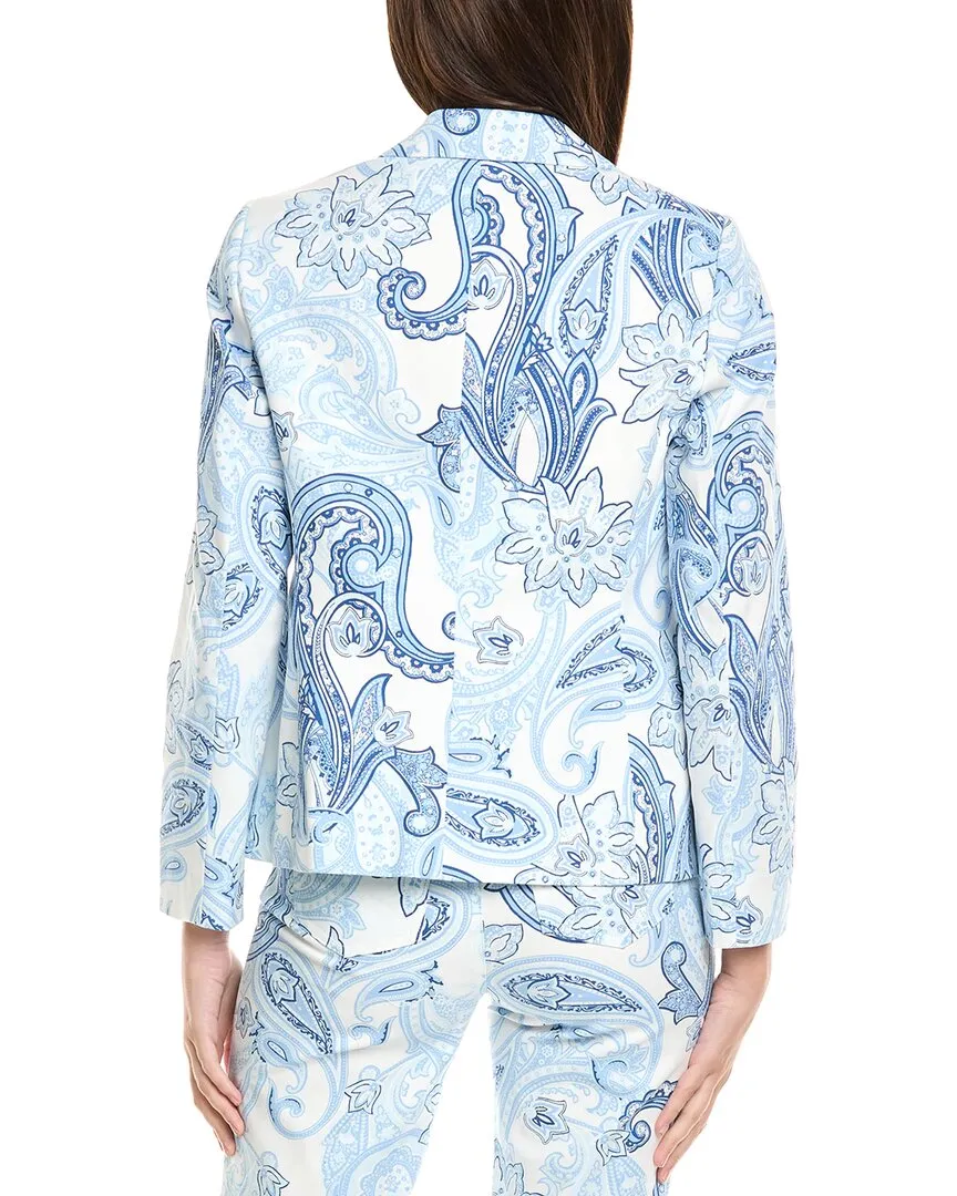 Jones New York Faux Double-Breasted Jacket