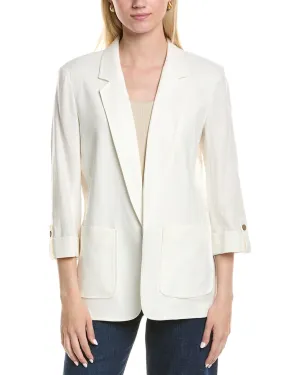 Jones New York Linen-Blend Jacket