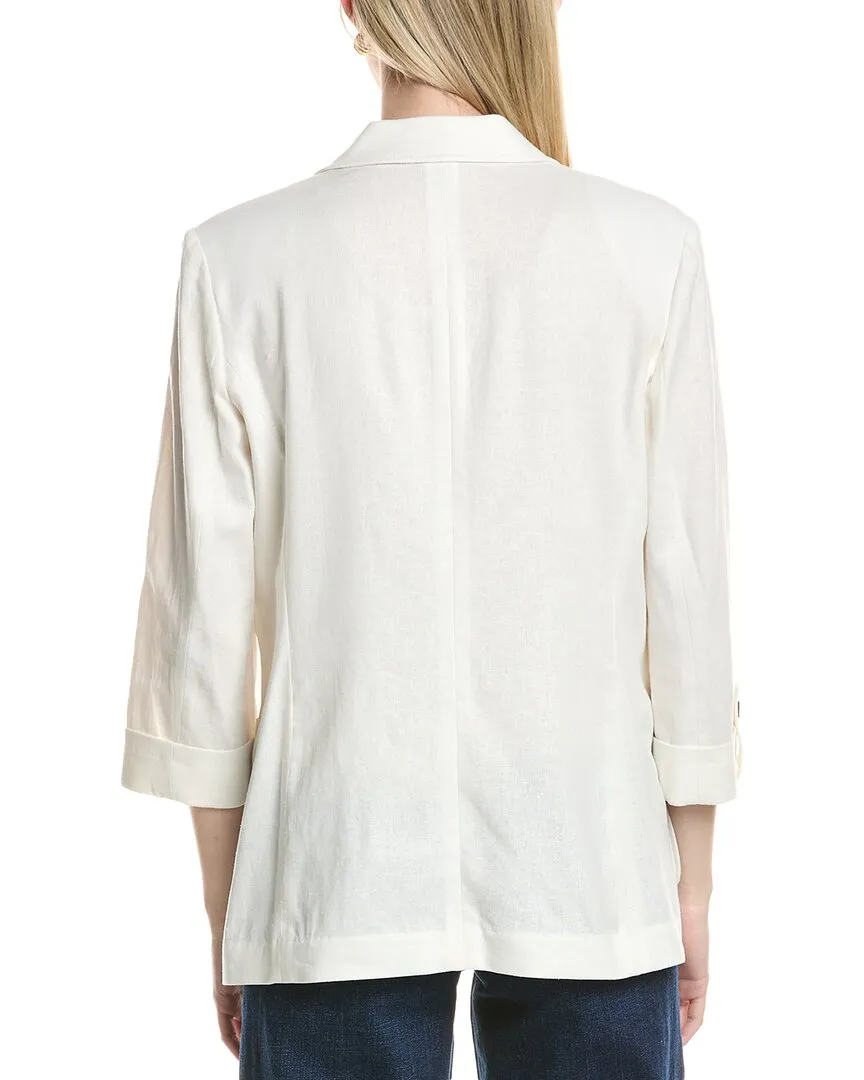 Jones New York Linen-Blend Jacket