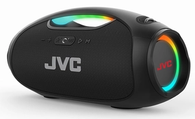 JVC 120W Portable Wireless Bluetooth Illuminated Speaker with Dual Woofers & Included Powerbank Kitchen Appliances
