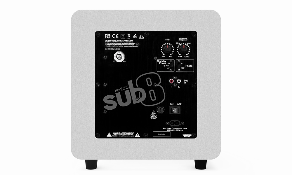 Kanto SUB8 Powered Subwoofer
