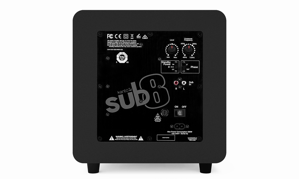 Kanto SUB8 Powered Subwoofer
