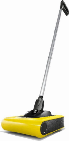 Karcher Cordless Electric Broom, Yellow robot vacuum, handheld vacuum