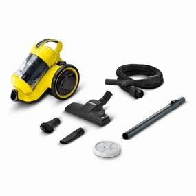 Karcher Vacuum Cleaner, 1100Watts, Yellow robot vacuum, handheld vacuum