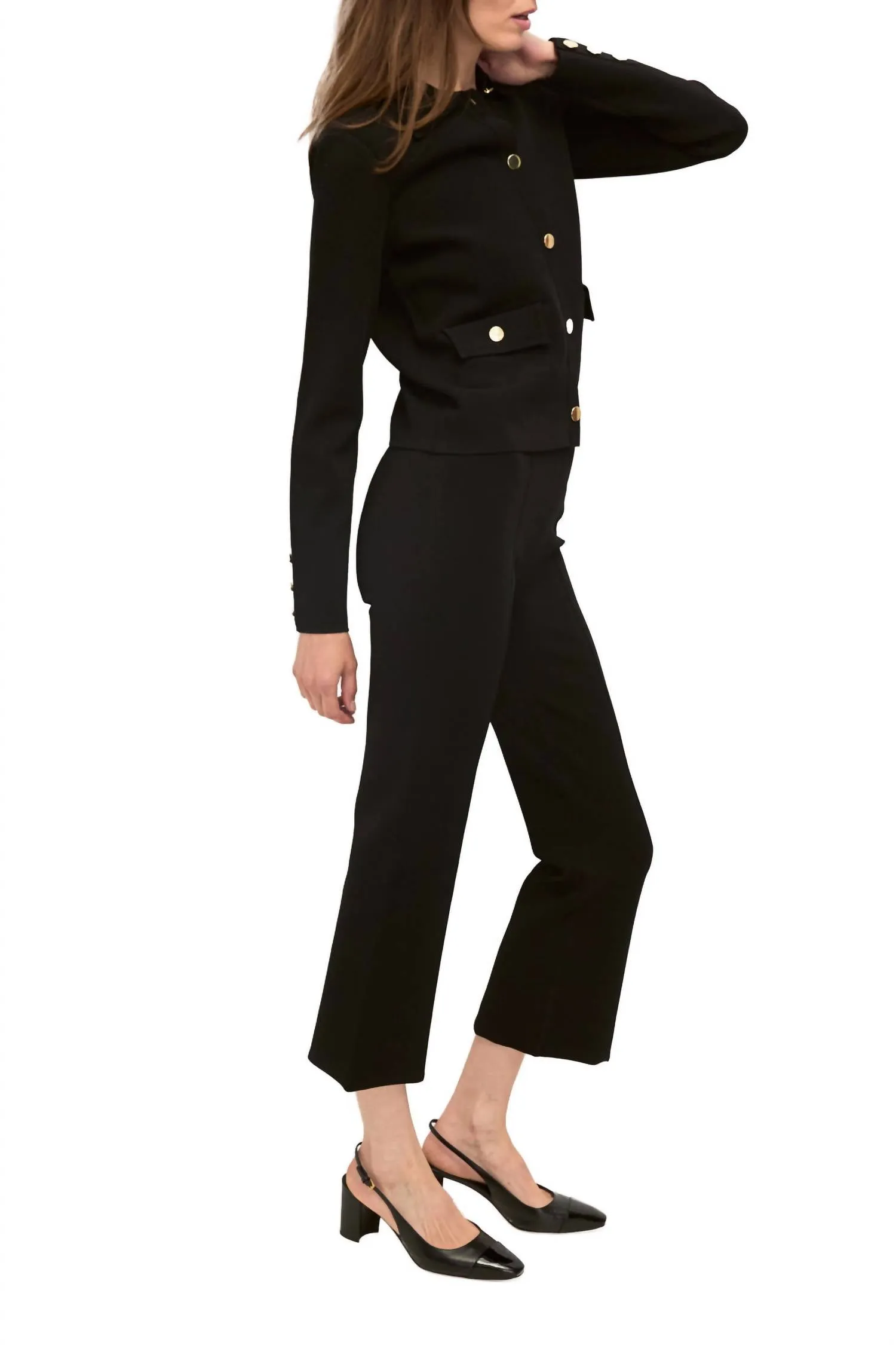 Katia Knit Jacket In Black