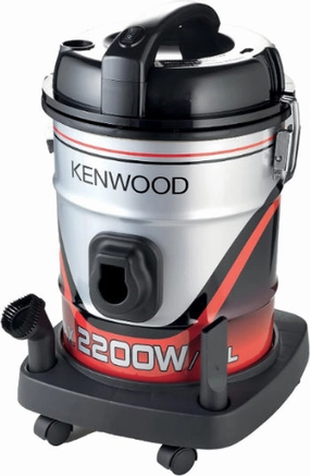 Kenwood Drum Canister Vacuum, 25Lit, 2200Watts, Grey robot vacuum, handheld vacuum