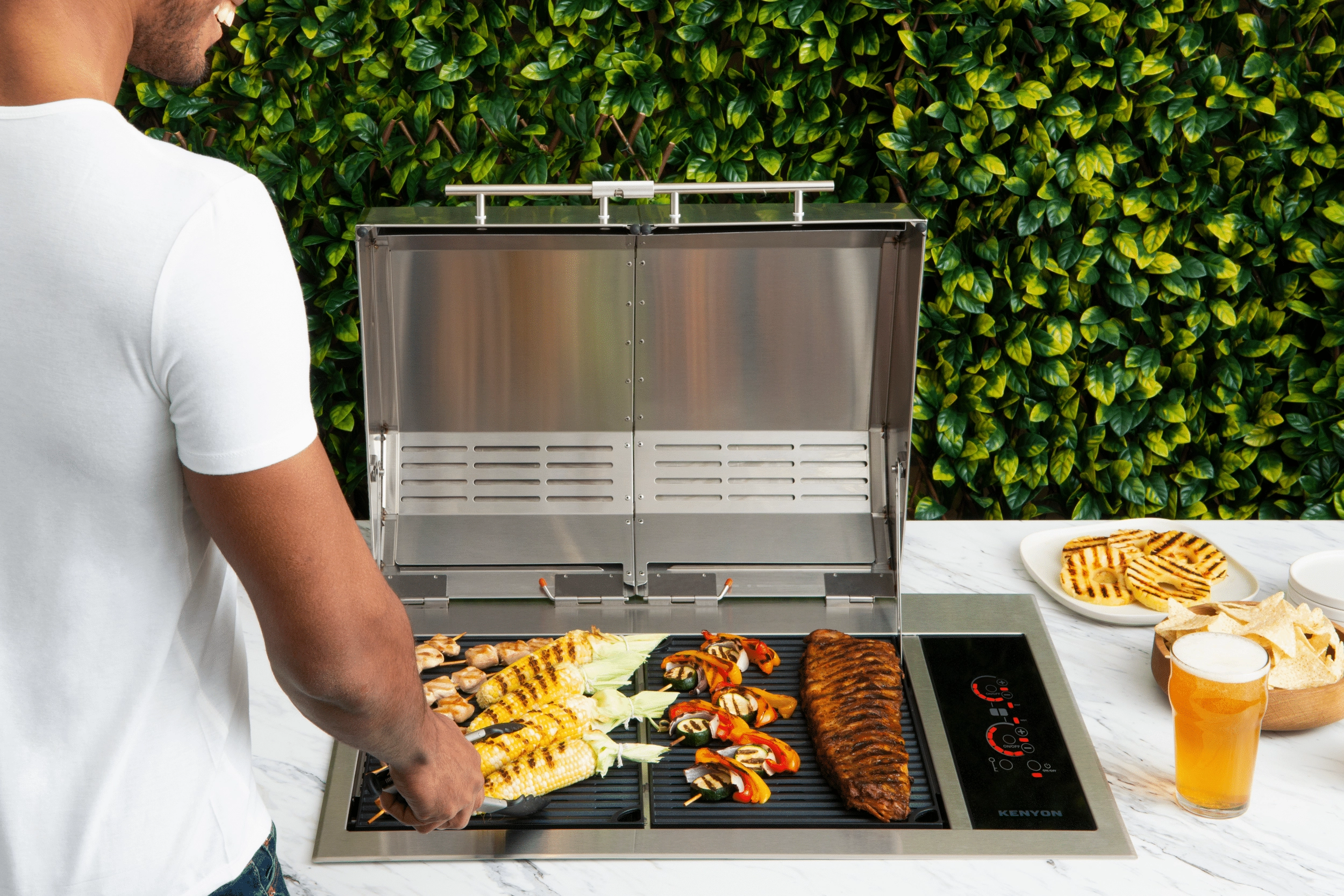 Kenyon B70425NH Texan Built-In Electric Grill W/Intelliken Control
