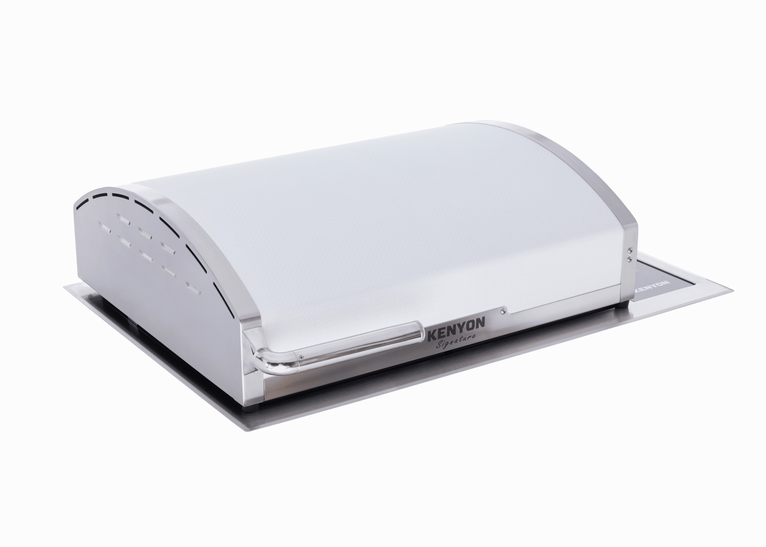 Kenyon B70429NHWCFWHITECARBONFIBERWITHLIGHTEDHANDLE Signature Grill Barbeque Grills,outdoor bbq grill
