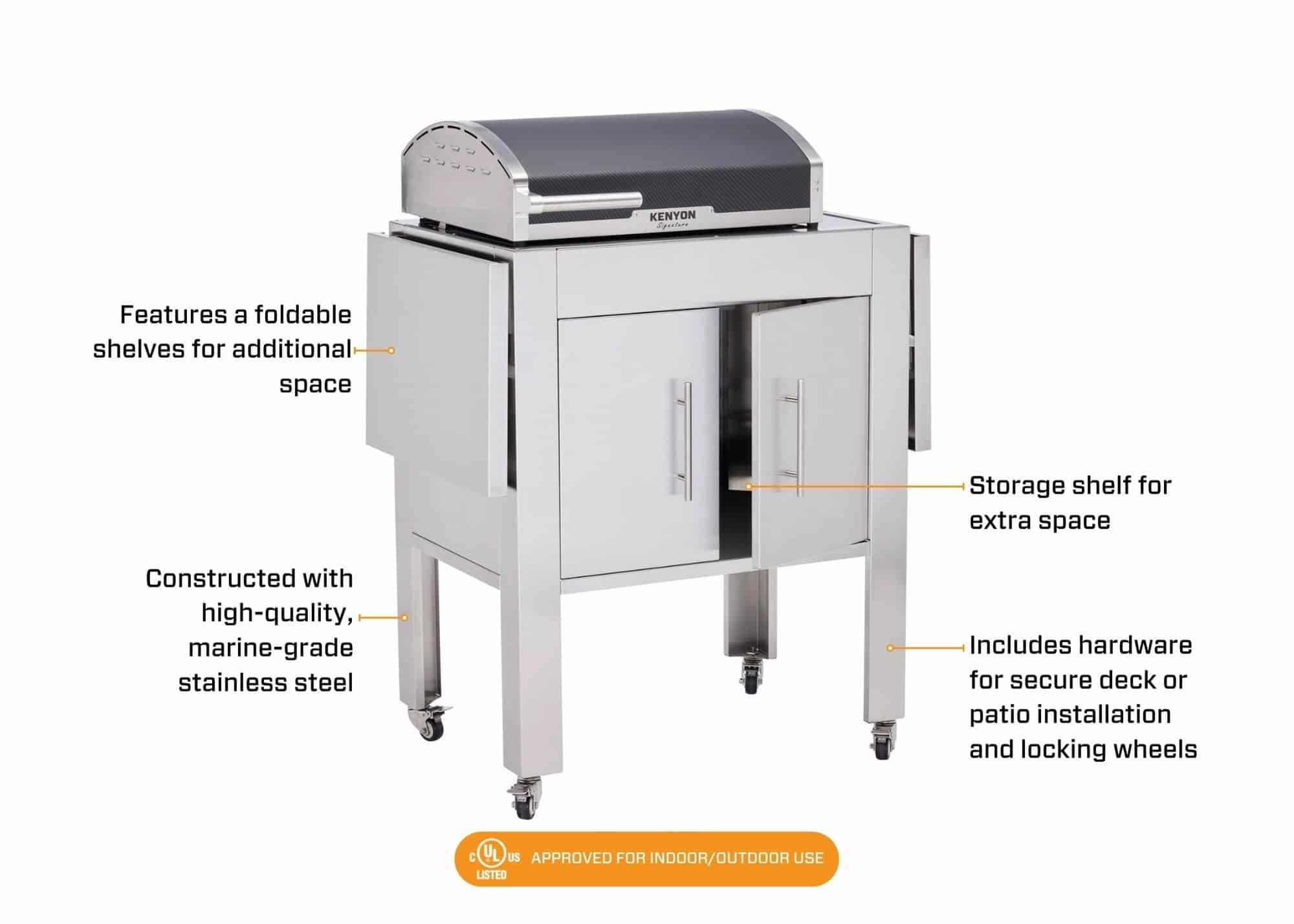 Kenyon C70429WCF Signature Grill   Stand