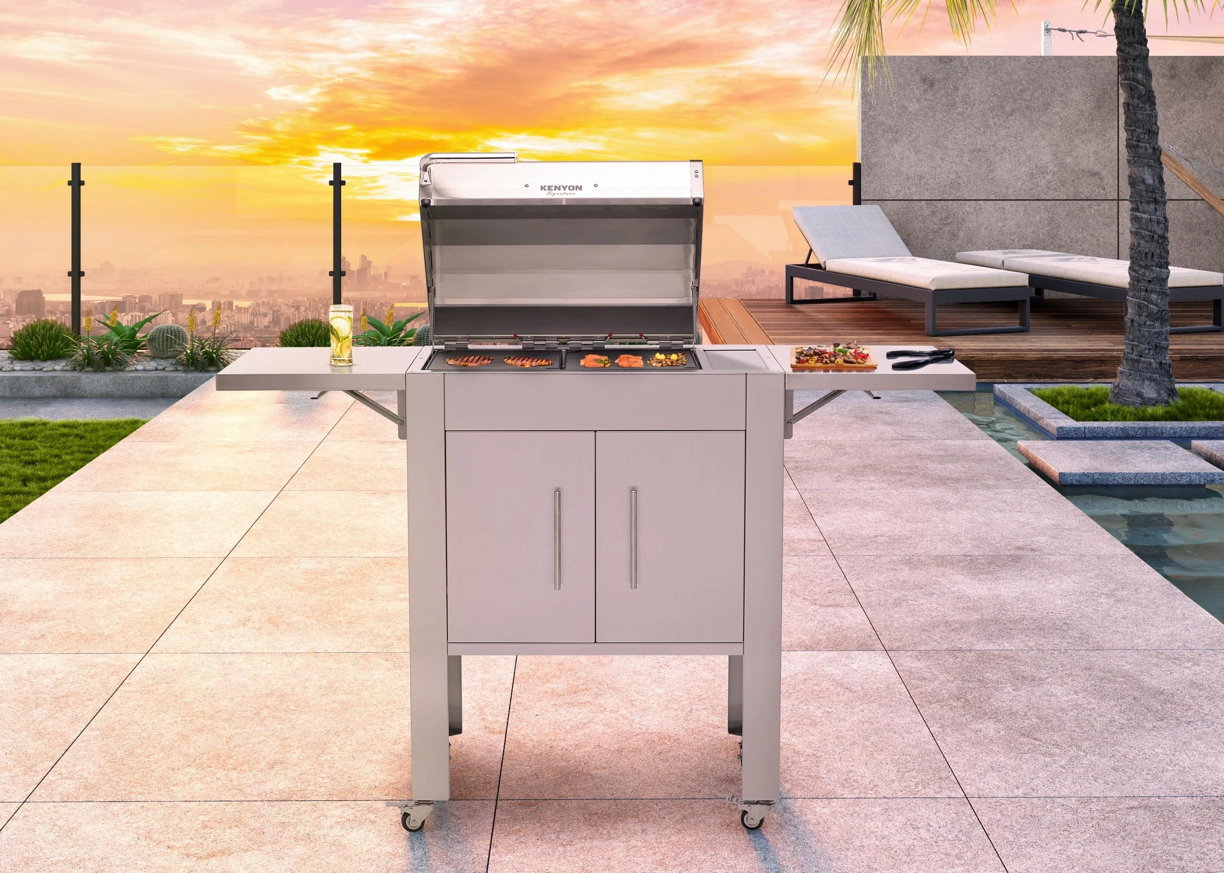 Kenyon C70429WCF Signature Grill   Stand