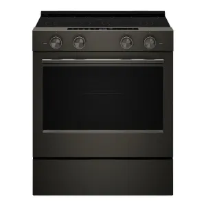 Kitchenaid KSES530SBE 5.3 Cu. Ft. Smart Slide-In Electric Range With Two Even-Heat&#8482; Hyper Elements And Convection Cooking Modes Freestanding Ranges freestanding dual fuel range 30 inch