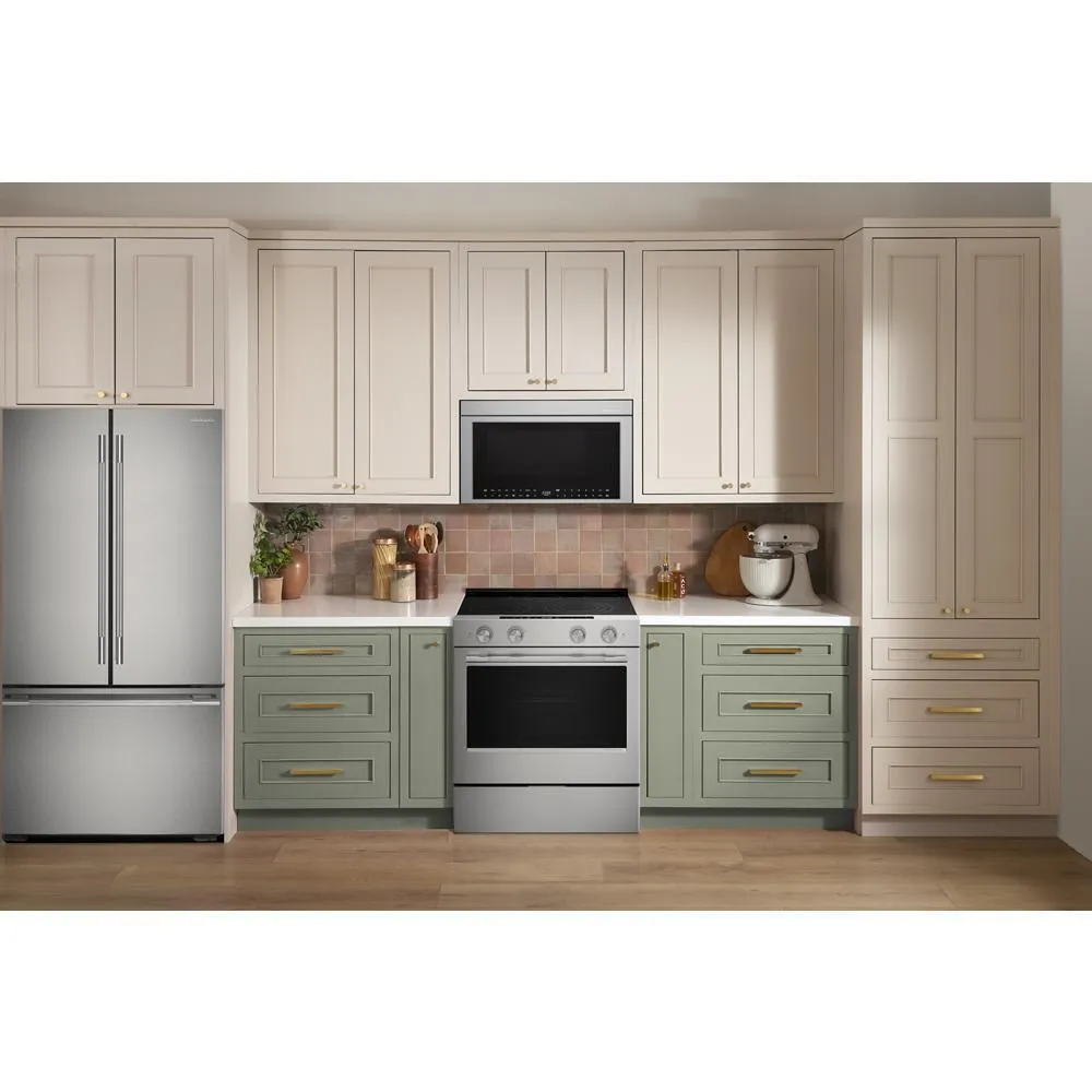 Kitchenaid KSES530SPS 5.3 Cu. Ft. Smart Slide-In Electric Range With Two Even-Heat&#8482; Hyper Elements And Convection Cooking Modes