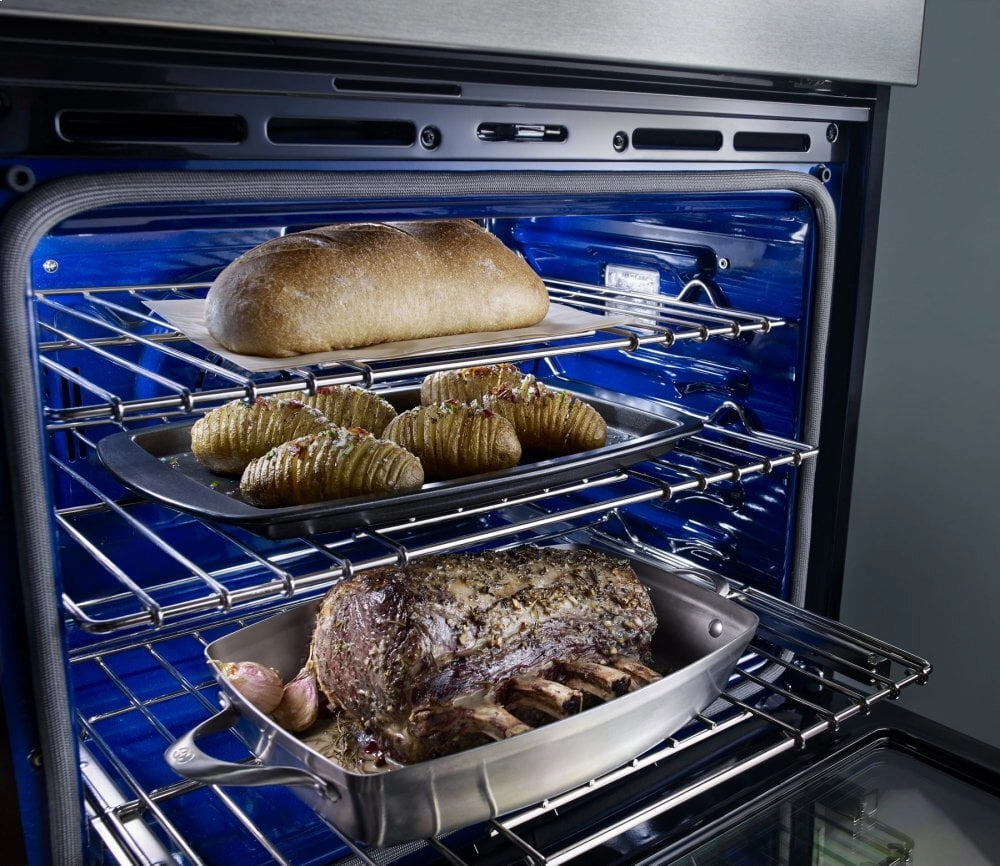 Kitchenaid KOCE500EBL 30" Combination Wall Oven With Even-Heat&#8482; True Convection (Lower Oven) - Black