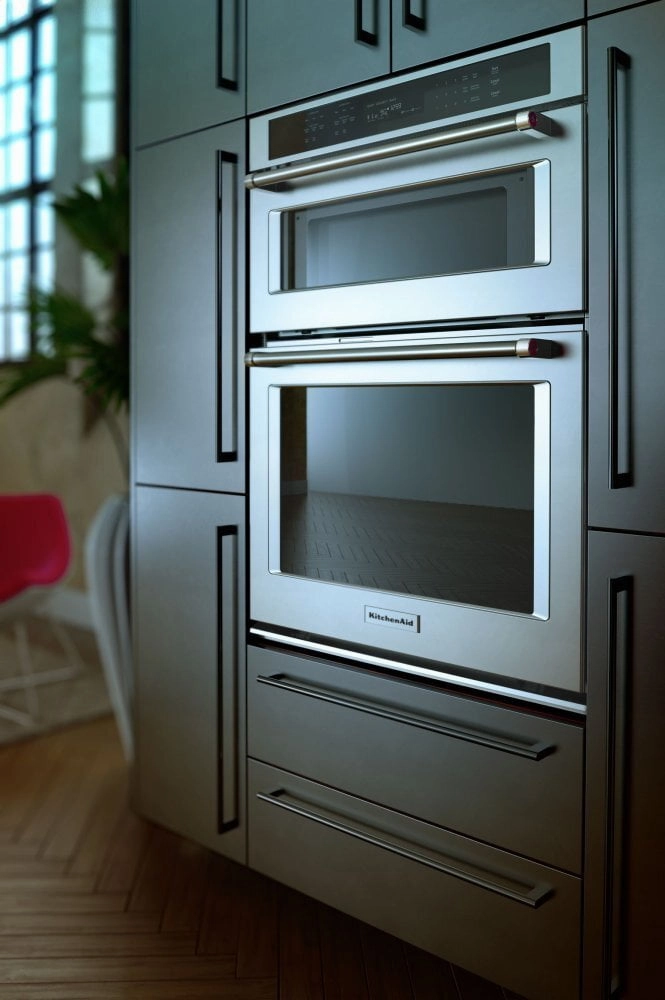 Kitchenaid KOCE500ESS 30" Combination Wall Oven With Even-Heat&#8482; True Convection (Lower Oven) - Stainless Steel