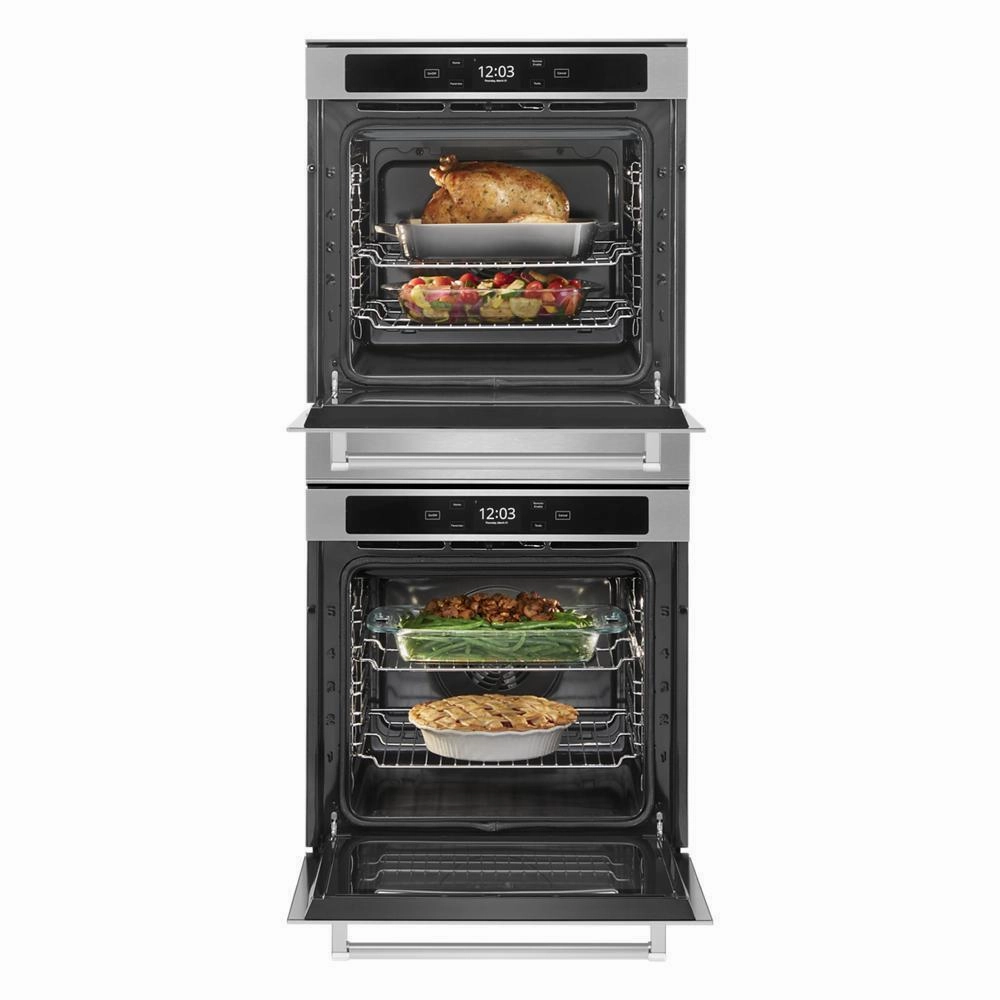 Kitchenaid KODC504PPS 24" Smart Double Wall Oven With True Convection