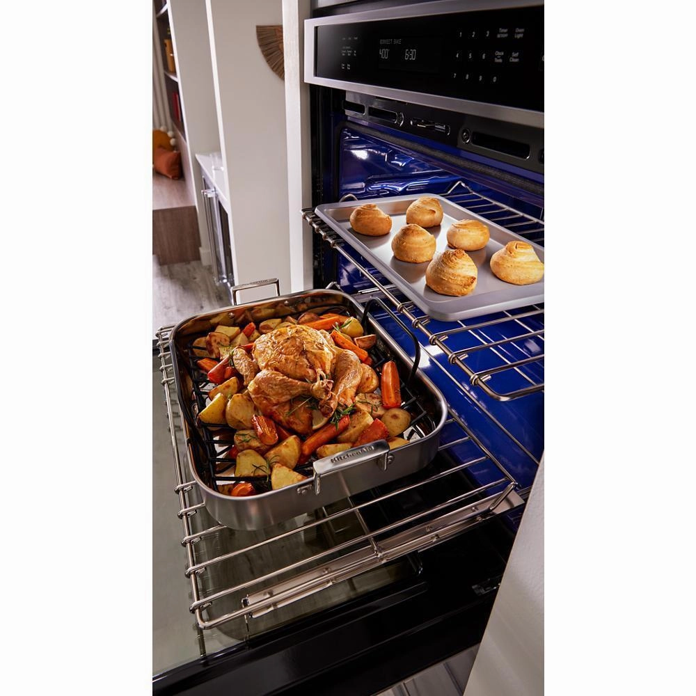 Kitchenaid KOEC527PBS Kitchenaid Combination Microwave Wall Ovens With Air Fry Mode