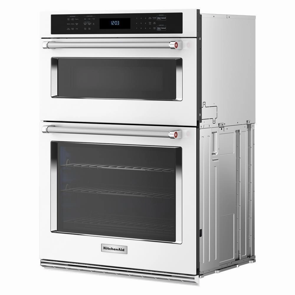 Kitchenaid KOEC530PWH Kitchenaid Combination Microwave Wall Ovens With Air Fry Mode