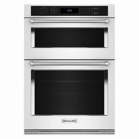 Kitchenaid KOEC530PWH Kitchenaid Combination Microwave Wall Ovens With Air Fry Mode Wall Ovens convection wall oven with steam assist