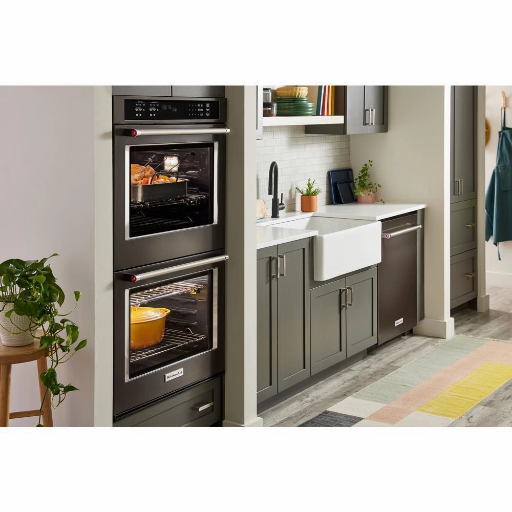 Kitchenaid KOED527PBS Kitchenaid Double Wall Ovens With Air Fry Mode