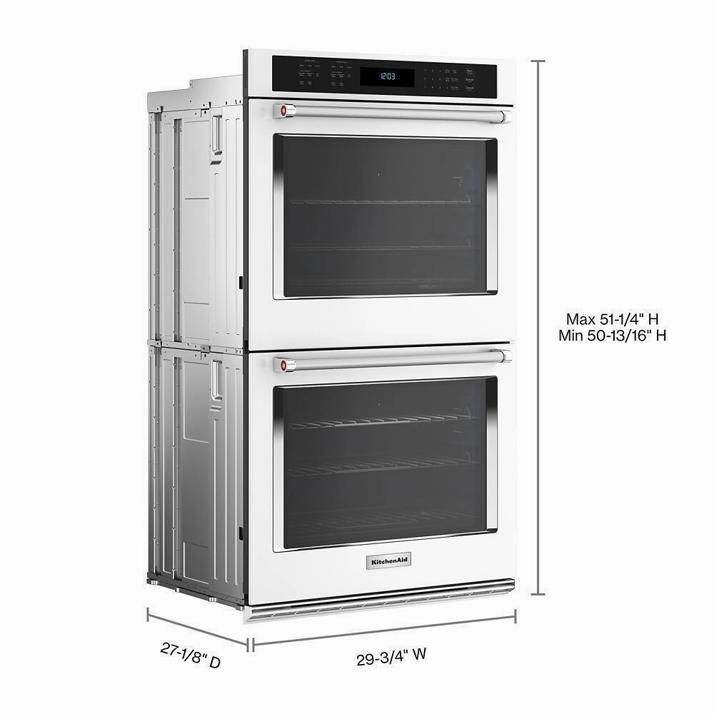 Kitchenaid KOED530PWH Kitchenaid Double Wall Ovens With Air Fry Mode