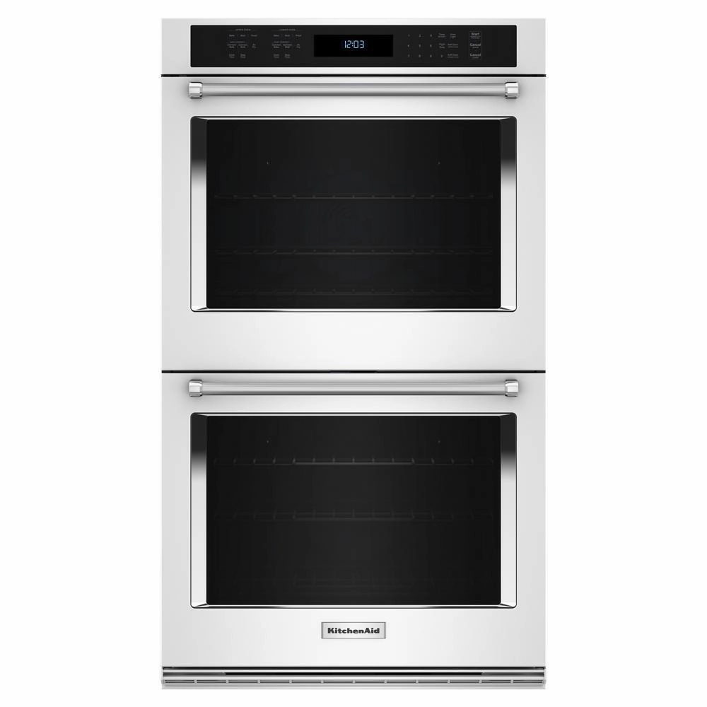 Kitchenaid KOED530PWH Kitchenaid Double Wall Ovens With Air Fry Mode Wall Ovens convection wall oven with steam assist