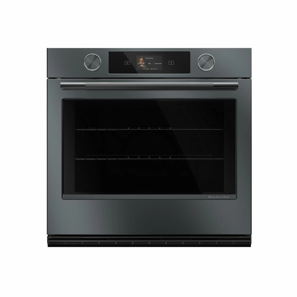 Kitchenaid KOES730SJP Smart Single Wall Oven With Assisted Cook Cycles Wall Ovens convection wall oven with steam assist
