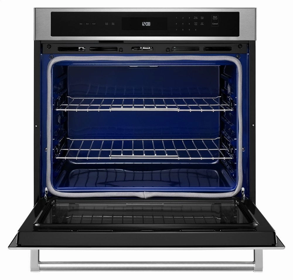 Kitchenaid KOST100ESS 30" Single Wall Oven With Even-Heat&#8482; Thermal Bake/Broil - Stainless Steel