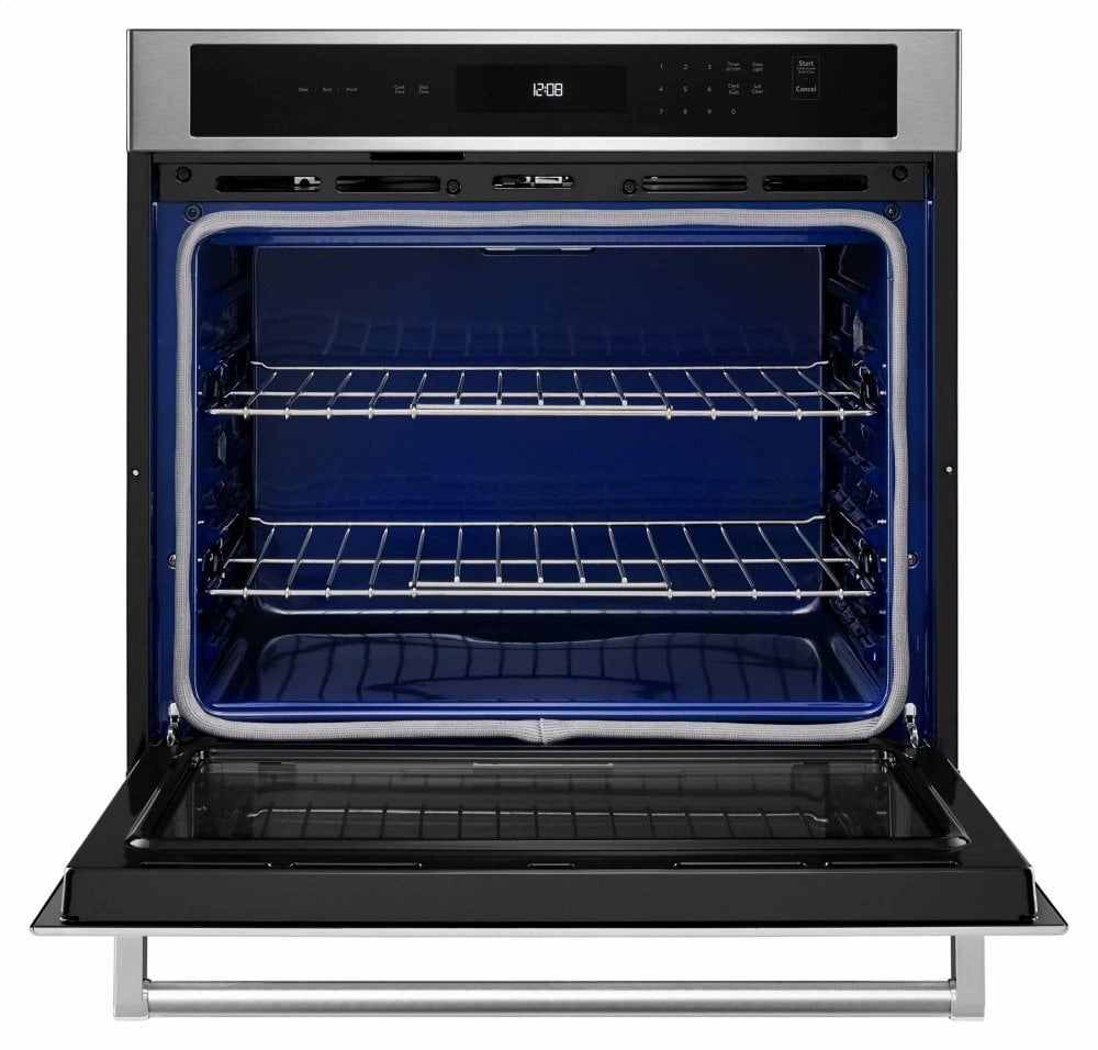 Kitchenaid KOST107ESS 27" Single Wall Oven With Even-Heat&#8482; Thermal Bake/Broil - Stainless Steel