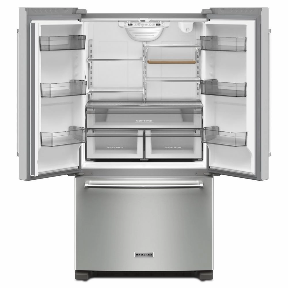 Kitchenaid KRFC136RPS 20 Cu. Ft. 36-Inch Width Counter-Depth French Door Refrigerator With Interior Dispense