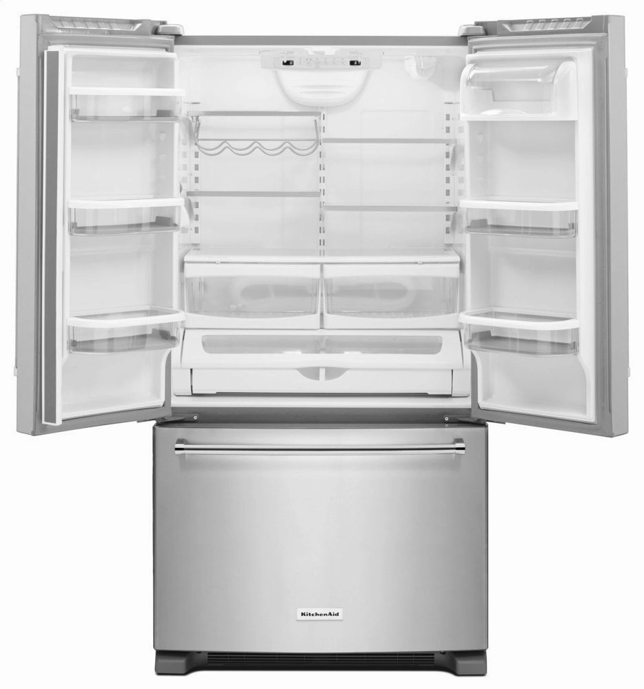 Kitchenaid KRFC300ESS 20 Cu. Ft. 36-Inch Width Counter-Depth French Door Refrigerator With Interior Dispense - Stainless Steel