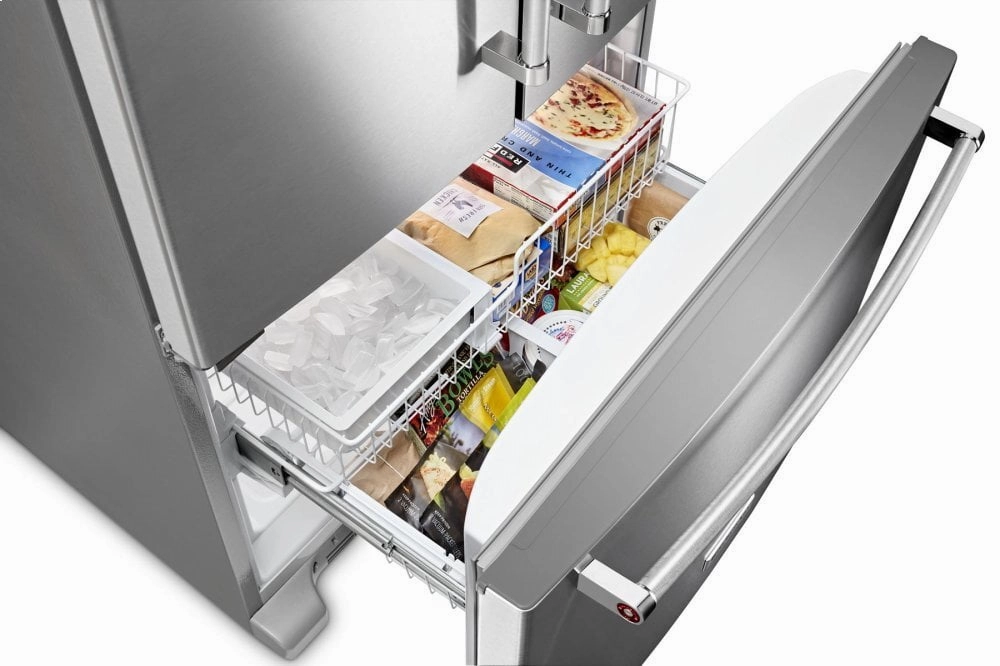 Kitchenaid KRFC300ESS 20 Cu. Ft. 36-Inch Width Counter-Depth French Door Refrigerator With Interior Dispense - Stainless Steel