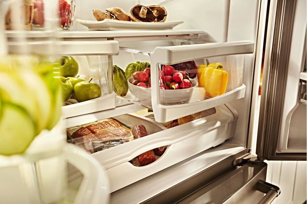 Kitchenaid KRFC300ESS 20 Cu. Ft. 36-Inch Width Counter-Depth French Door Refrigerator With Interior Dispense - Stainless Steel
