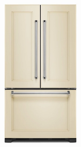 Kitchenaid KRFC302EPA 22 Cu. Ft. 36-Inch Width Counter Depth Panel Ready With Interior Dispense French Door Refrigerator - Panel Ready Pa Freestanding Refrigerators freestanding fridge freezer combo