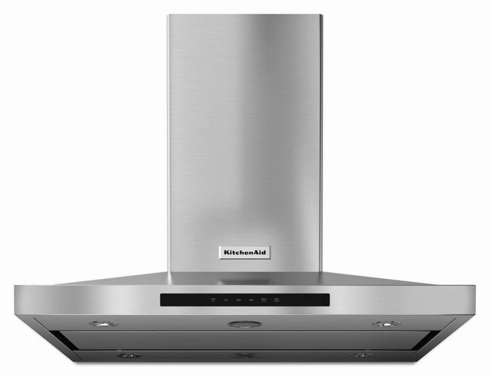 Kitchenaid KVIB606DSS 36" Island-Mount, 3-Speed Canopy Hood - Stainless Steel Ventilation Range Hoods high suction kitchen exhaust hood