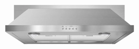 Kitchenaid UXT5530AAS 30" Convertible Under-Cabinet Hood - Stainless Steel Ventilation Range Hoods high suction kitchen exhaust hood