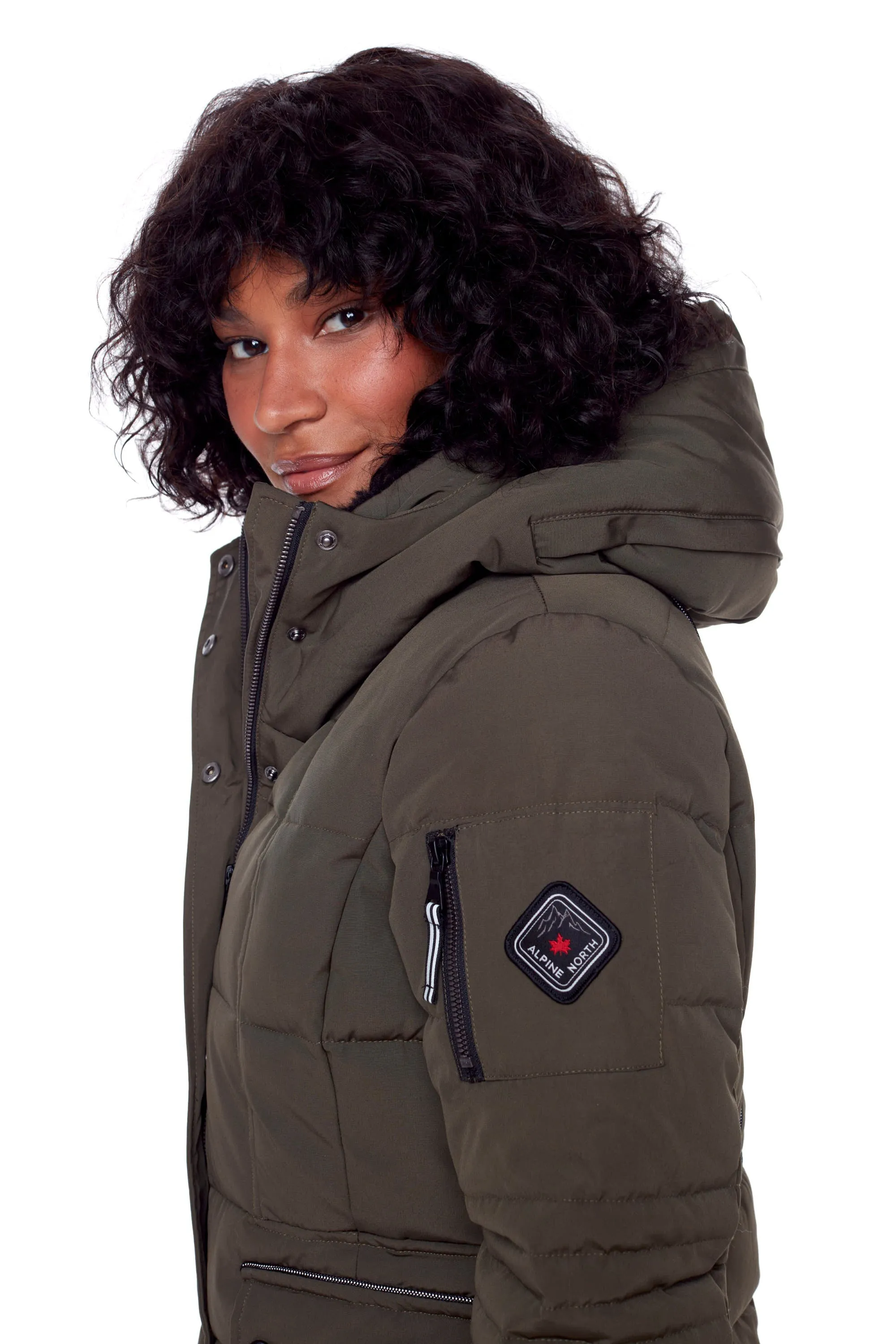 KOOTNEY | WOMEN'S VEGAN DOWN (RECYCLED) MID-LENGTH PARKA