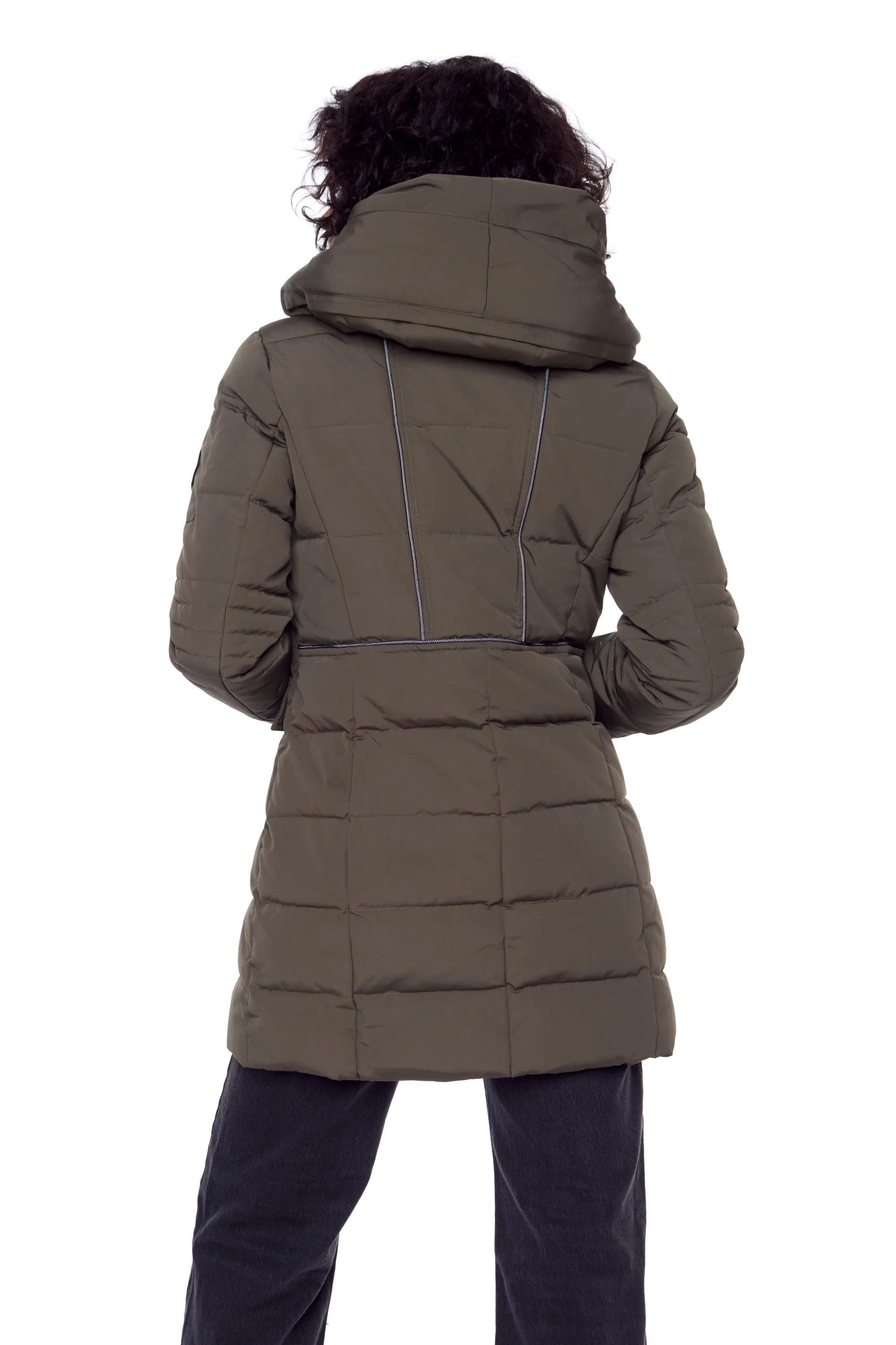 KOOTNEY | WOMEN'S VEGAN DOWN (RECYCLED) MID-LENGTH PARKA