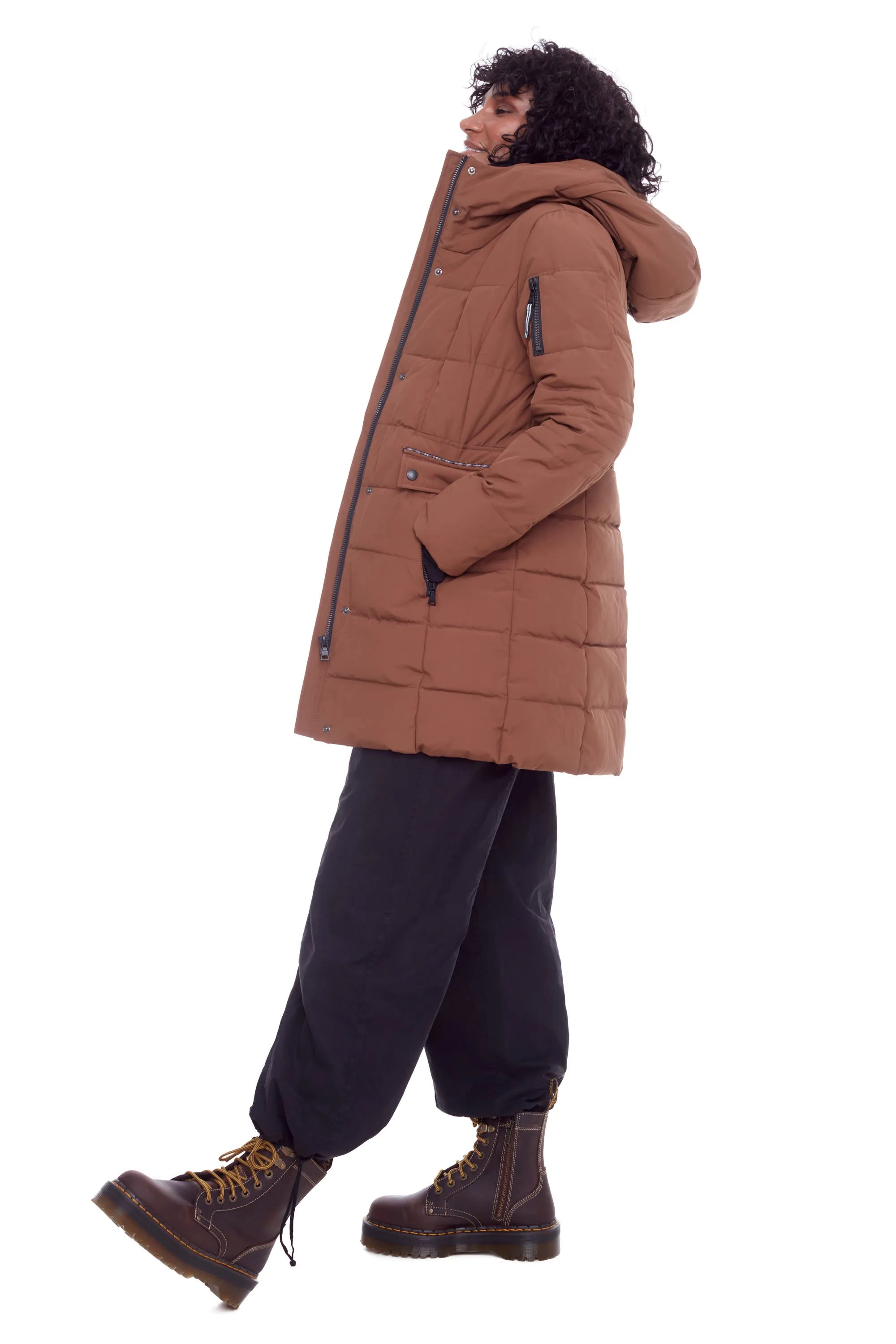 KOOTNEY | WOMEN'S VEGAN DOWN (RECYCLED) MID-LENGTH PARKA