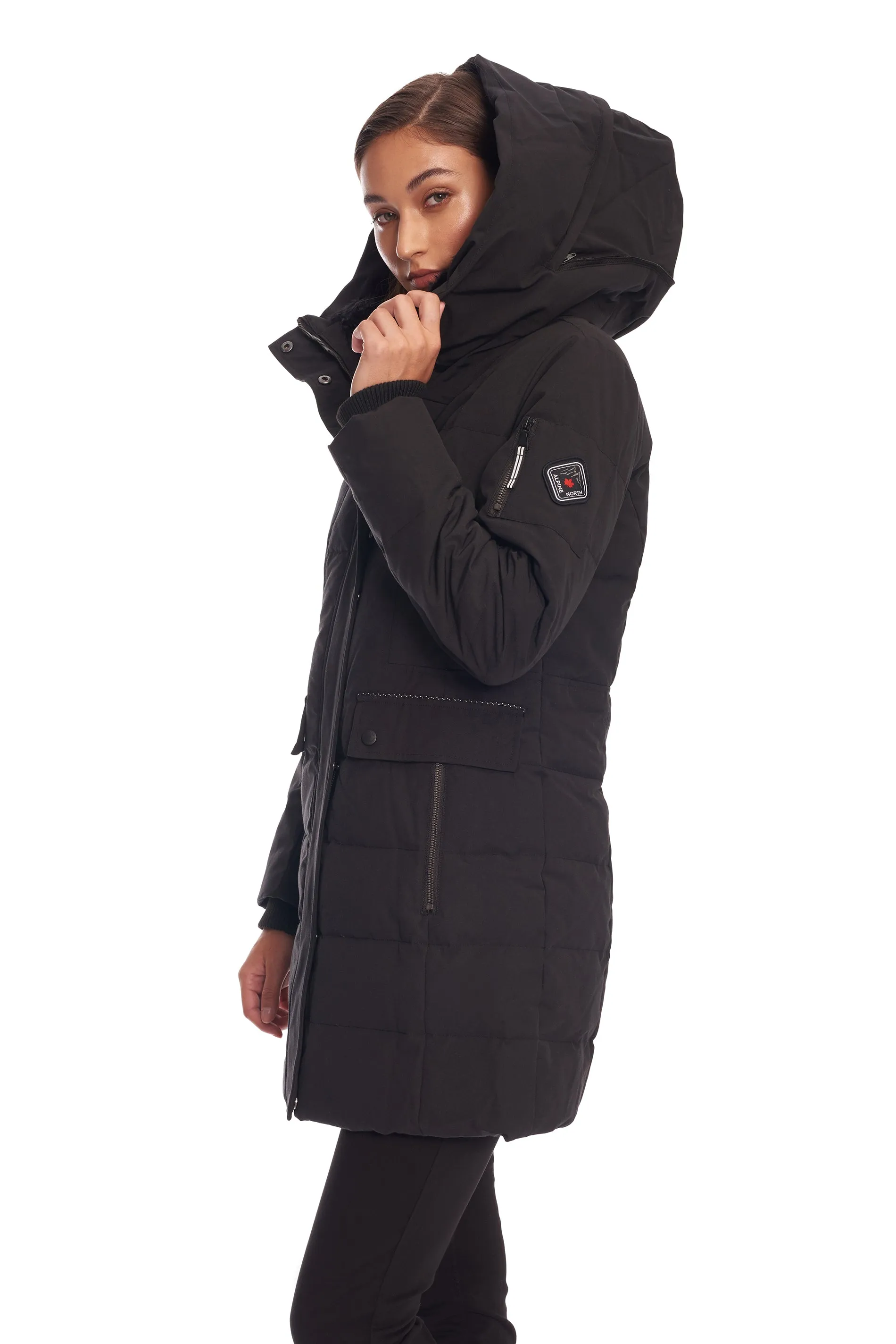 KOOTNEY | WOMEN'S VEGAN DOWN (RECYCLED) MID-LENGTH PARKA
