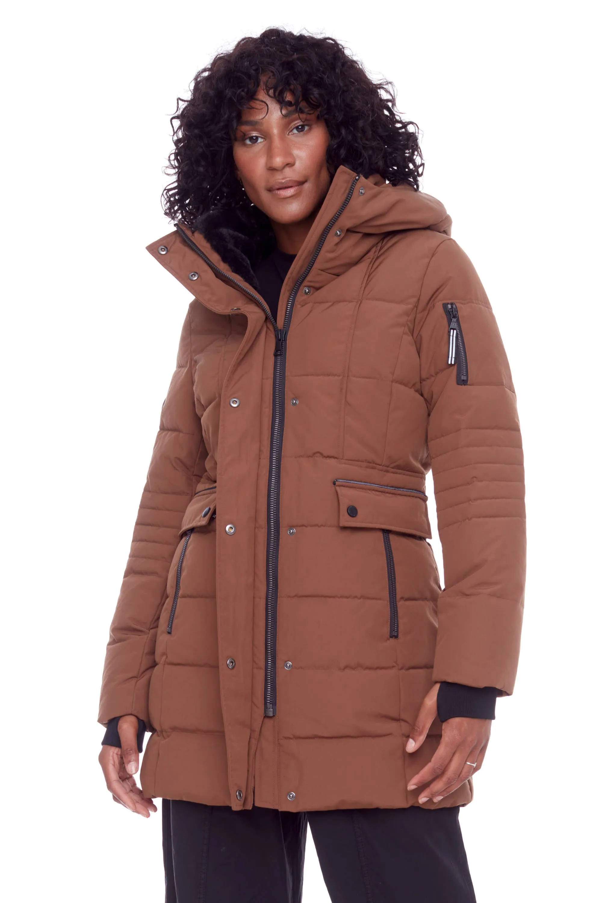 KOOTNEY | WOMEN'S VEGAN DOWN (RECYCLED) MID-LENGTH PARKA