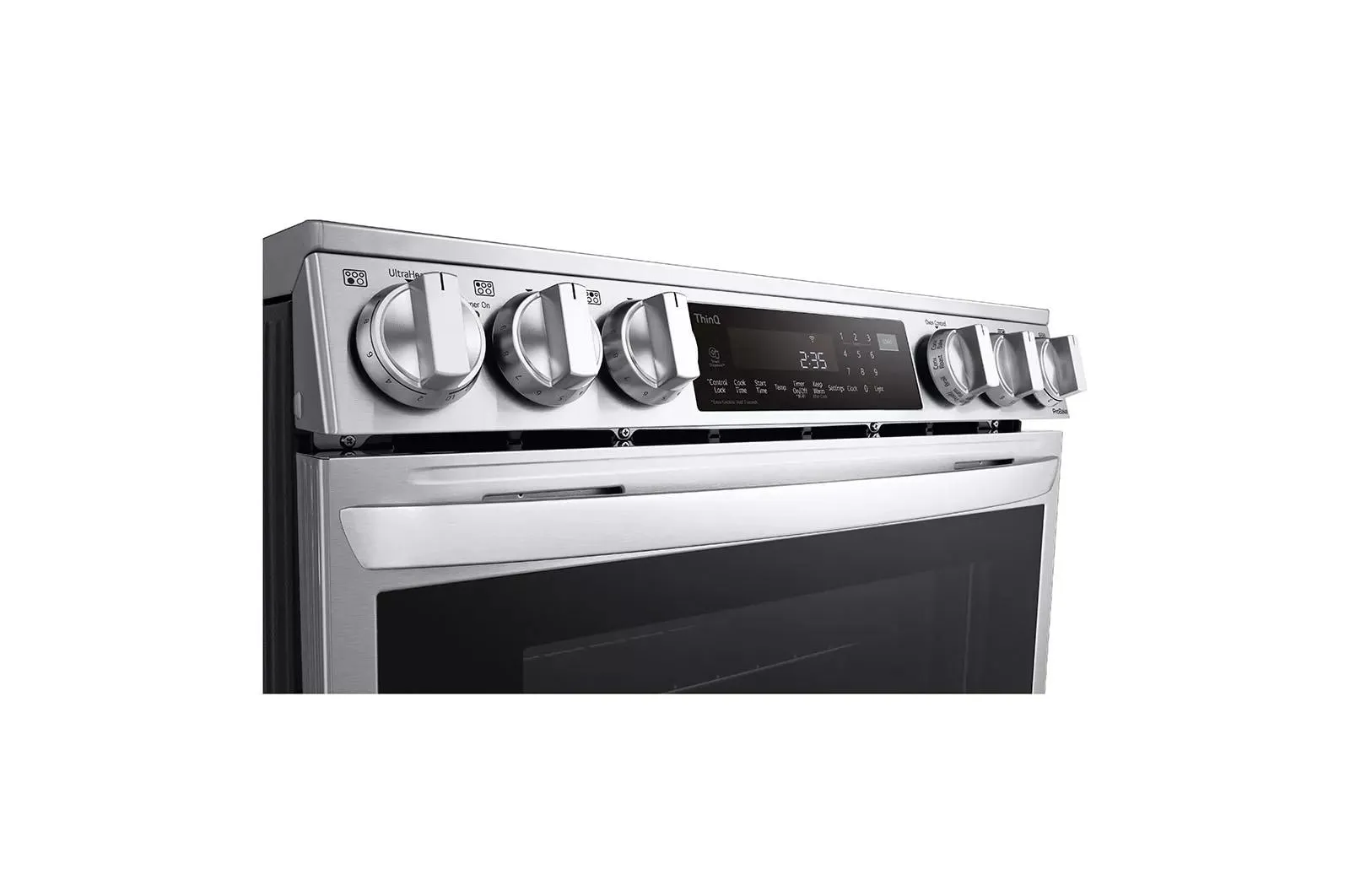 Lg LSEL6335FE 6.3 Cu Ft. Smart Wi-Fi Enabled Probake Convection? Instaview? Electric Slide-In Range With Air Fry