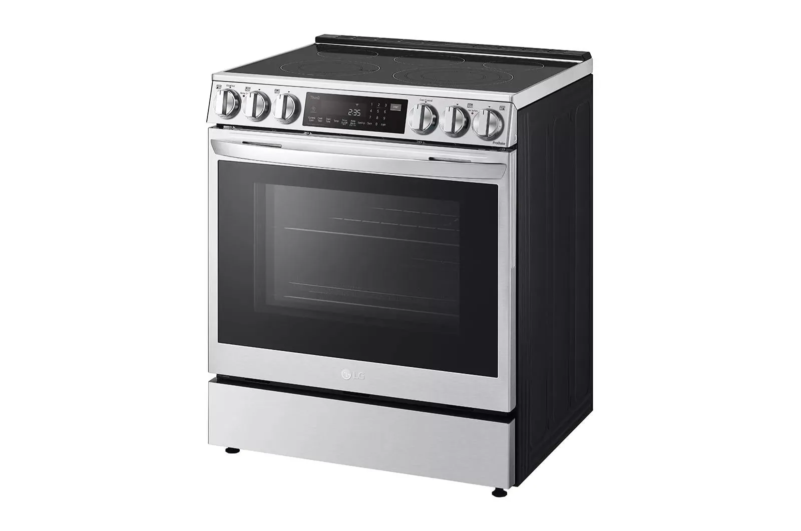 Lg LSEL6335FE 6.3 Cu Ft. Smart Wi-Fi Enabled Probake Convection? Instaview? Electric Slide-In Range With Air Fry